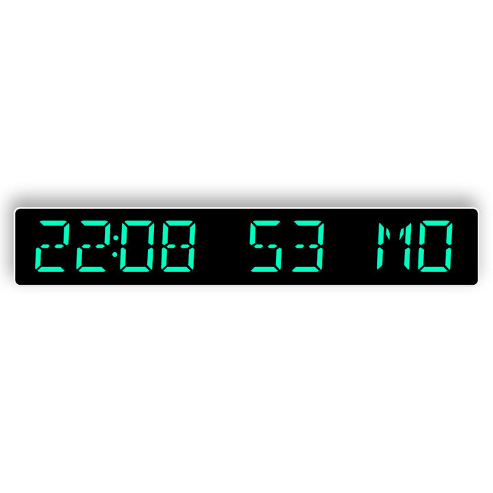 Digital wall clock with large LED display Bowlift