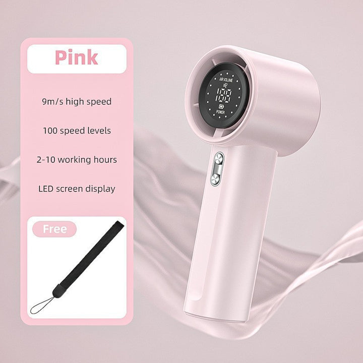 Unisex nan compact cordless high speed digital display hair dryer with adjustable speed and long lasting battery Bowlift