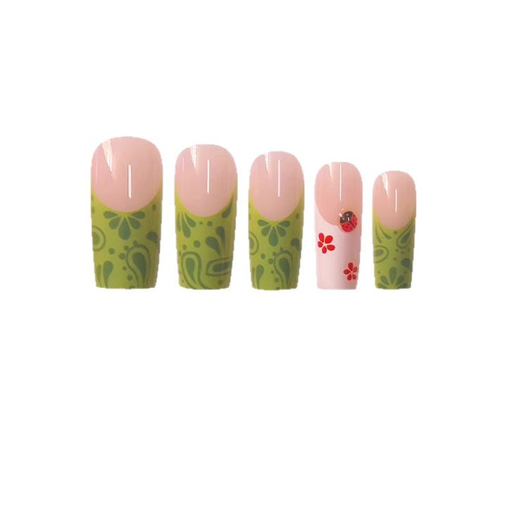 Artistic Press-On Nail Enhancements Bowlift