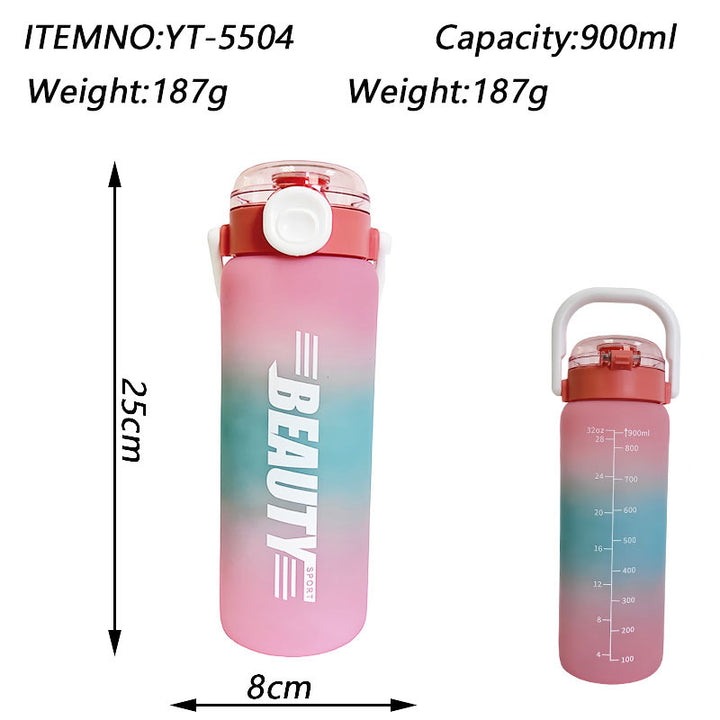 Women practical insulated water bottle with secure closure Bowlift