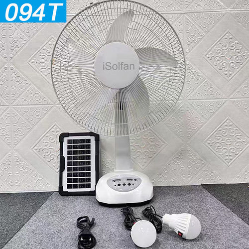 Women's Solar Powered Stand Fan with Smart Control System Bowlift