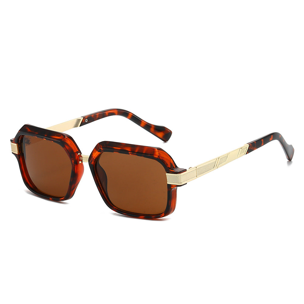 High-Style Geometric Square Frame Sunglasses Bowlift