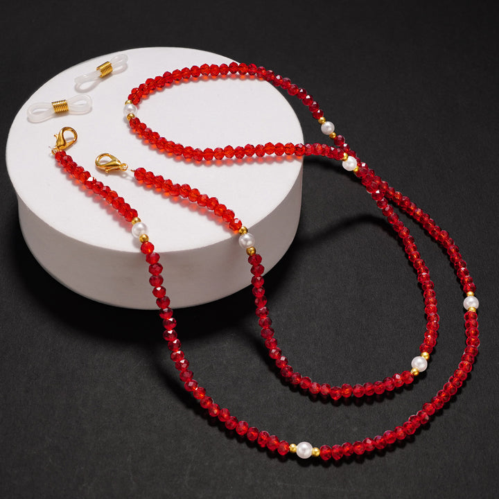 Beaded Eyewear Chain Bowlift