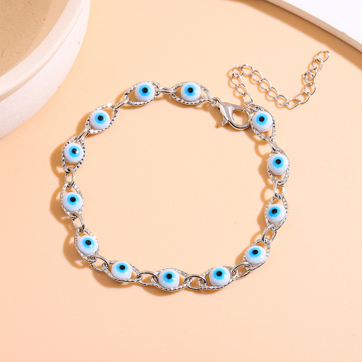 Evil Eye Charm Bracelet Bowlift 1788164291