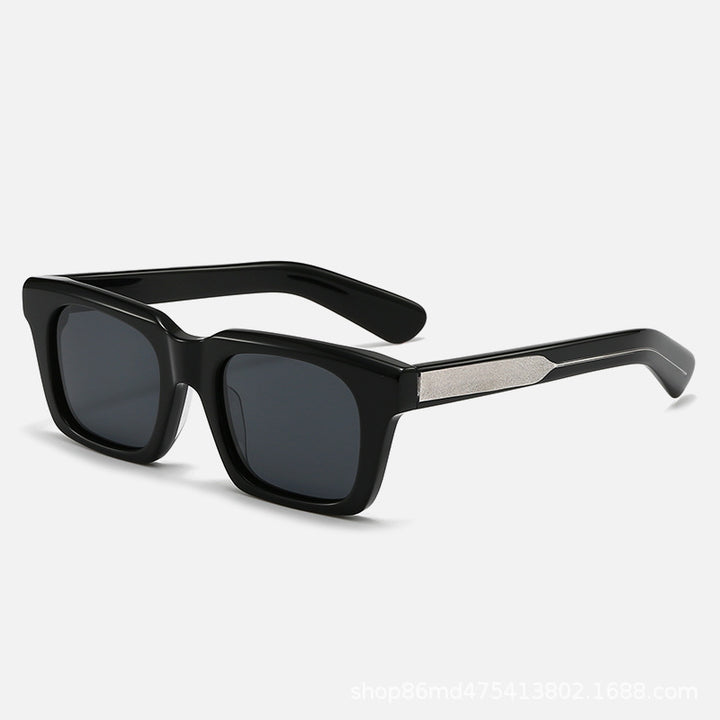 Women's square sunglasses with clear gradient and UV protection Bowlift