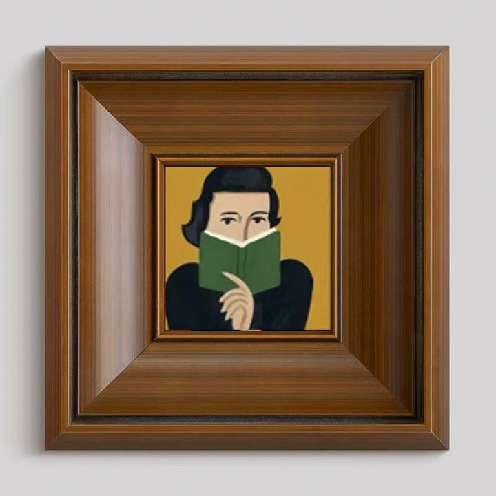 Framed Artistic Emotional Portrait Wall Art