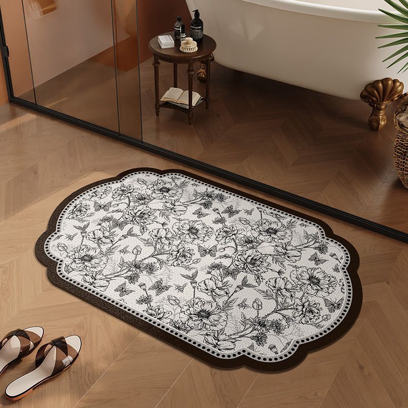 Decorative Bath Mat Bowlift
