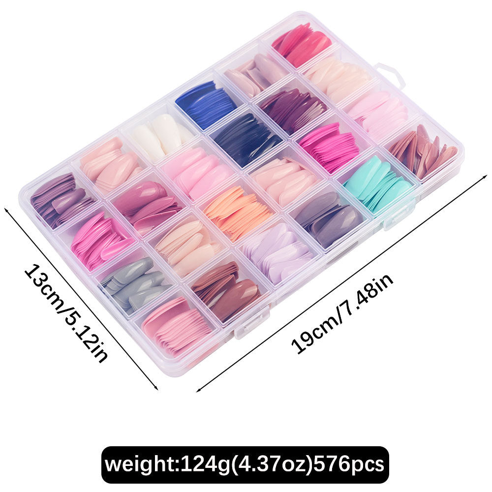 Extensive Gel Nail Tips Collection Bowlift