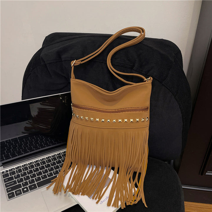 Stylish Fringe Crossbody Bag Bowlift