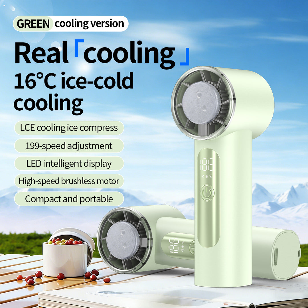 Women Portable High-Performance Cooling Fan with Smart Control Bowlift