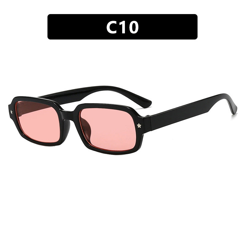 Women's fashionable rectangular sunglasses with outstanding design and protective UV filter Bowlift