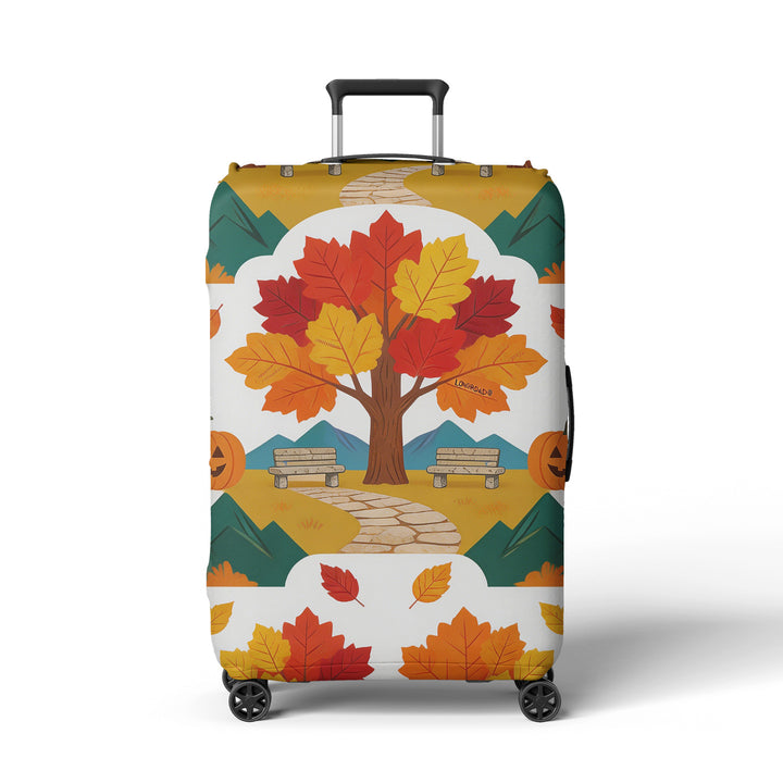 Women's suitcase cover with beach motif Bowlift