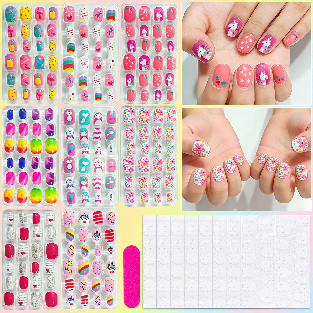 Creative Themed Press-On Nail Collection Bowlift