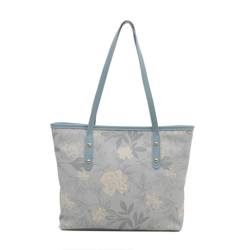 Floral Patterned Tote Bag Bowlift