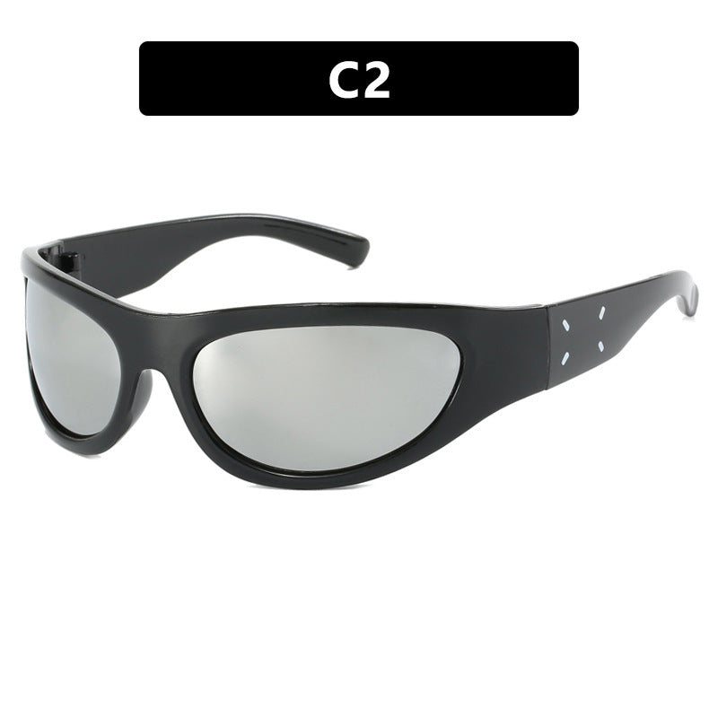 Ladies sporty sunglasses with ergonomic design Bowlift
