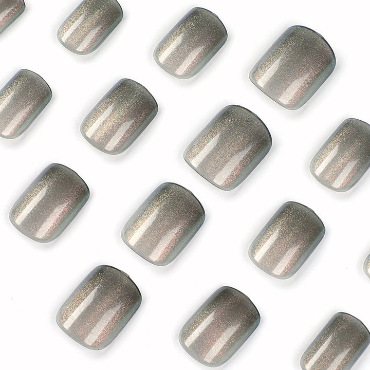 Artful Gel Nails with Glitter Gradients Bowlift