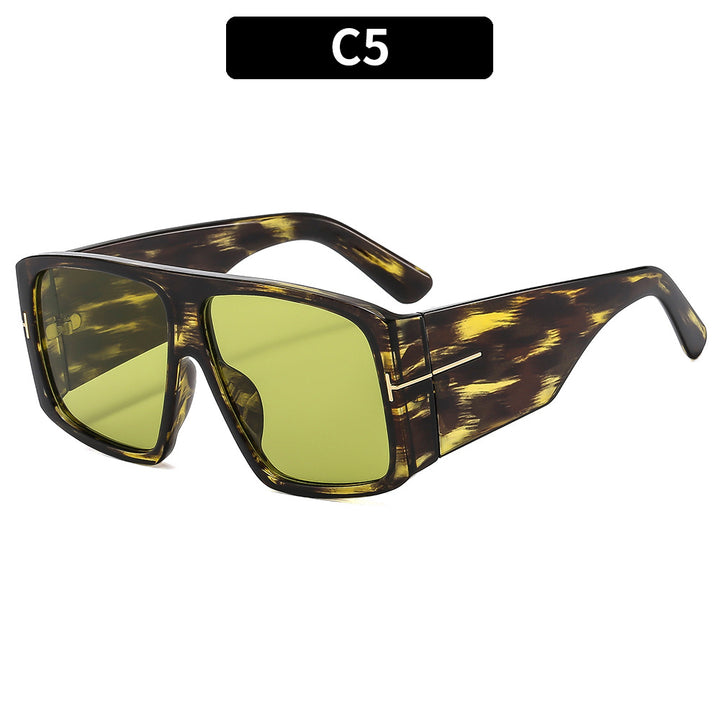 Oversized Geometric Sunglasses Statement Style
