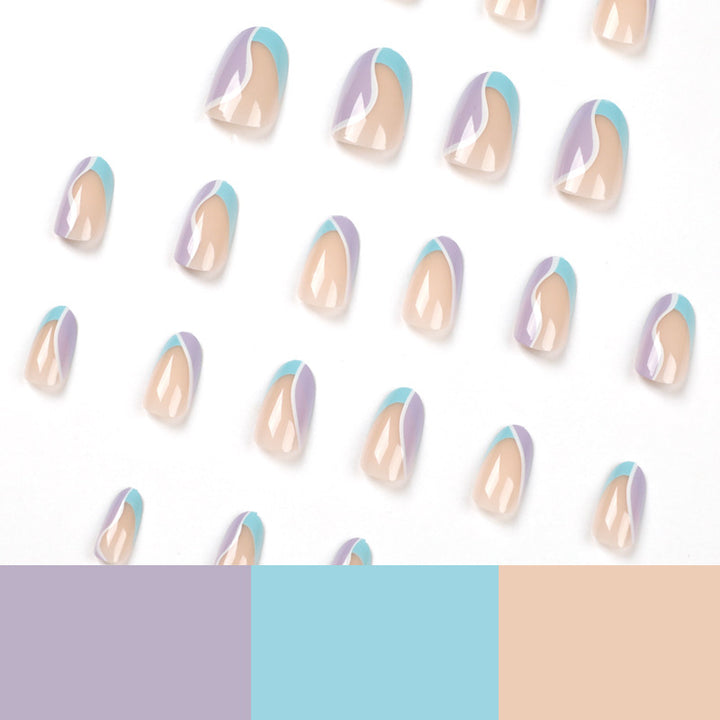 Artful Nail Art with Elegant Design Bowlift