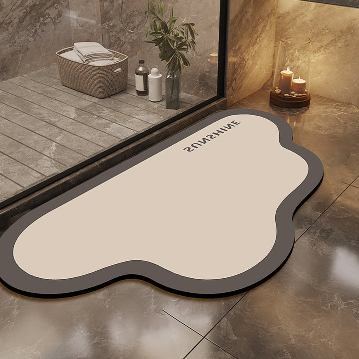 Modern Geometric Bath Mat