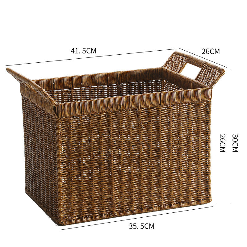 Unisex Versatile Storage Basket with Practical Handling Bowlift