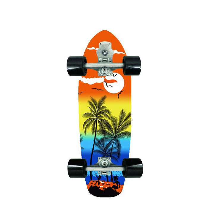 Retro-Inspired Mini Cruiser Skateboard Bowlift
