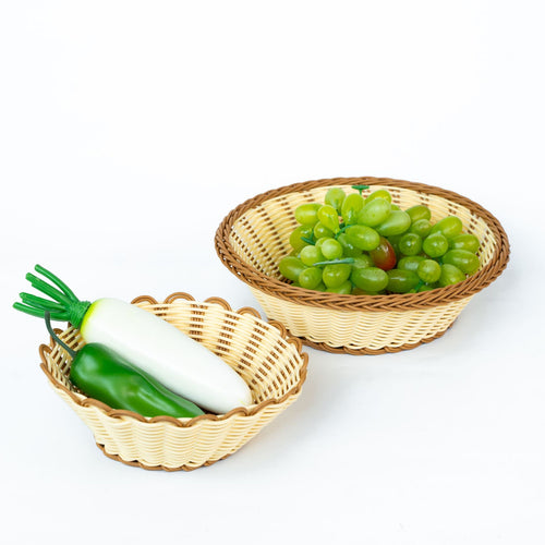 Women's Aesthetic Fruit Bowl with Scalloped Design Bowlift