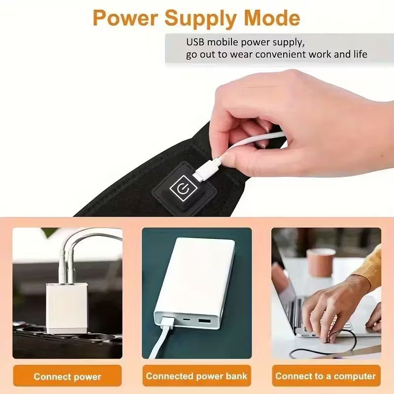 Adjustable Heated Wrist Brace Bowlift