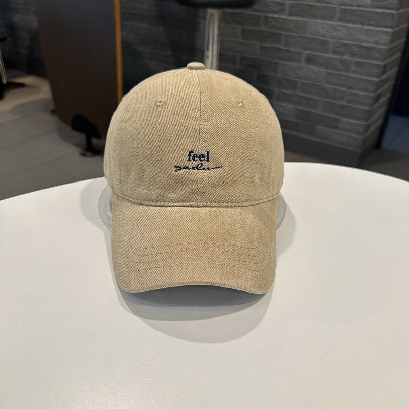 Fashionable Corduroy Baseball Cap