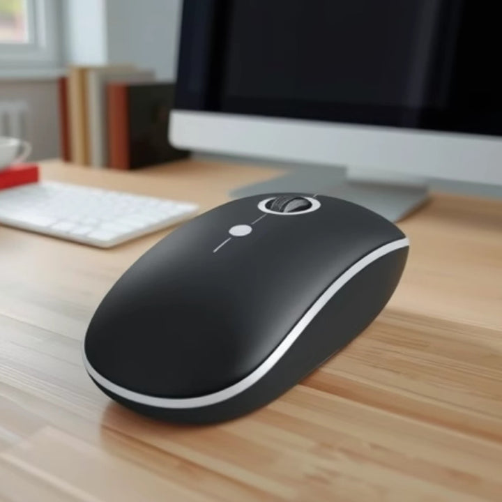 Ergonomic Wireless Mouse with Precision Control Bowlift