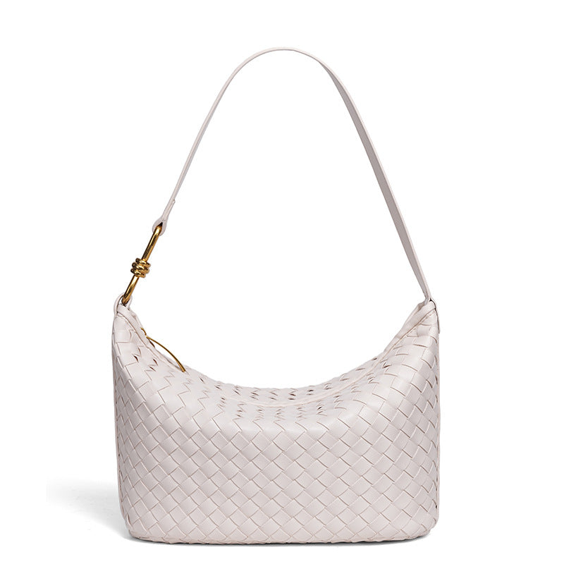 Textured Braided Handbag Bowlift
