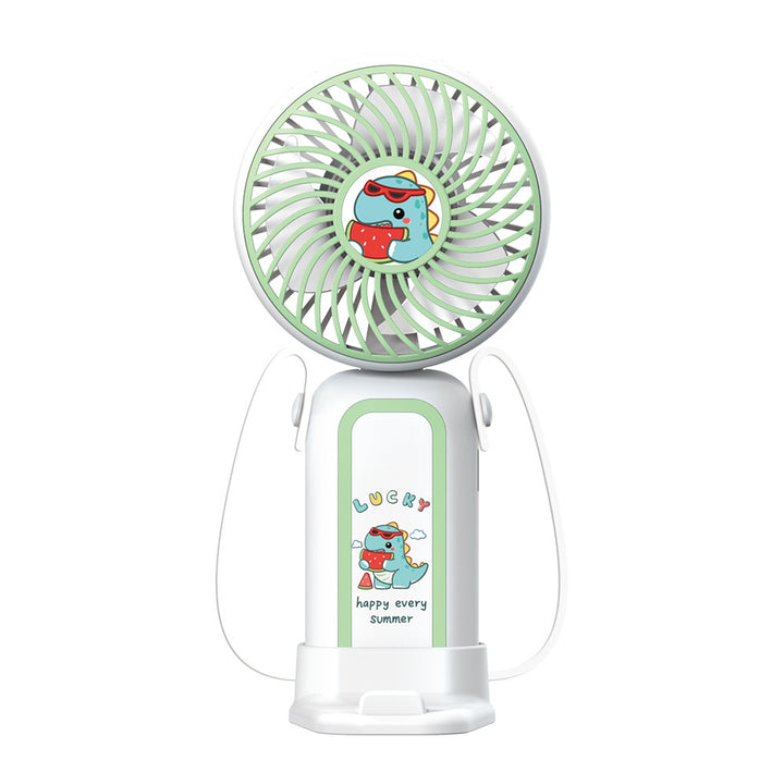 Portable Cartoon Design Handheld Fan Bowlift
