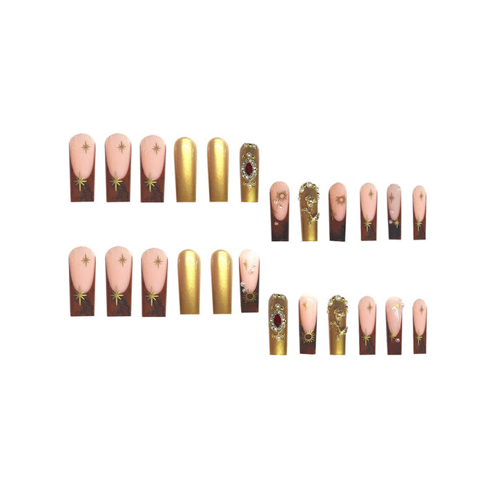 Artistic Luxury Press-On Nails Bowlift