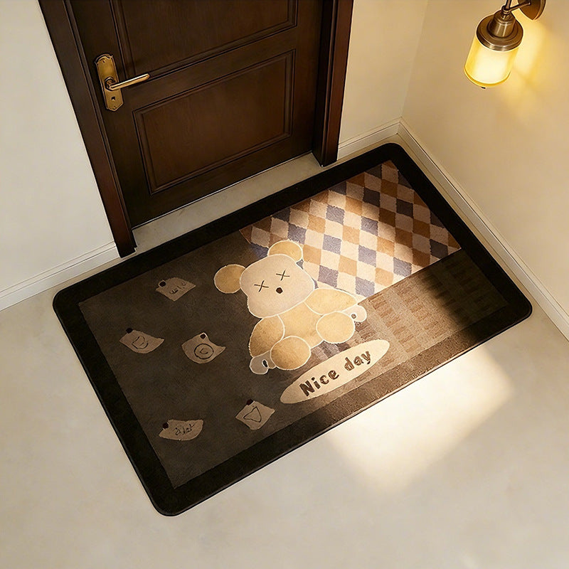 Decorative Cartoon-Themed Floor Mat Bowlift