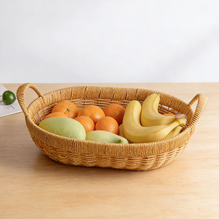 Women's decorative rattan basket Bowlift