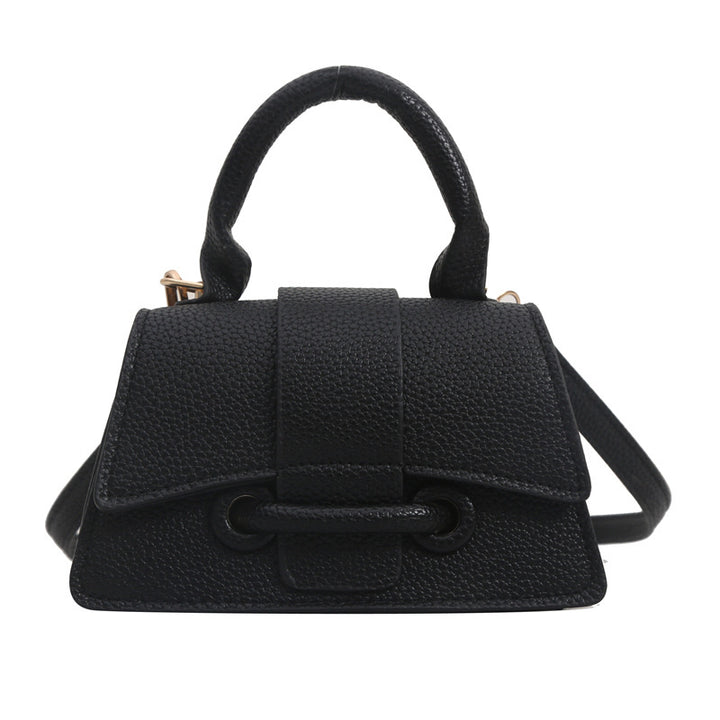 WoLuxurious Textured Leather Shoulder Bag Bowlift