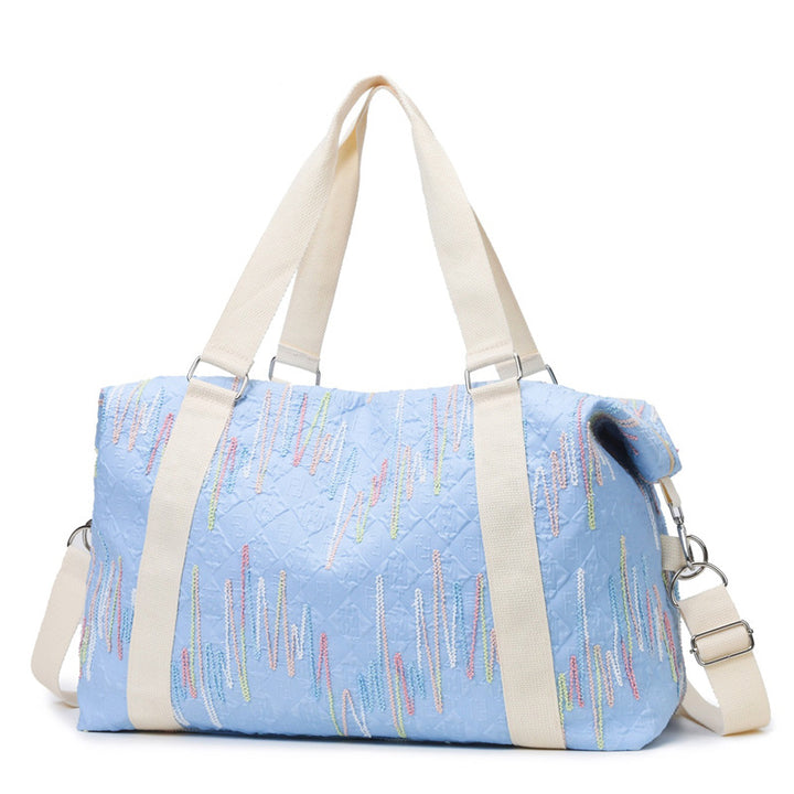 Multifunctional sports and travel bag with creative texture Bowlift