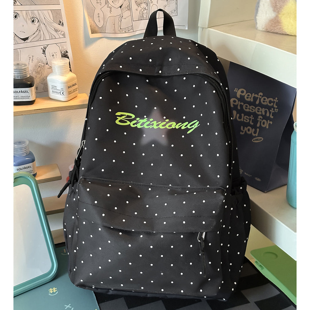 Cute Polka Dot Backpack