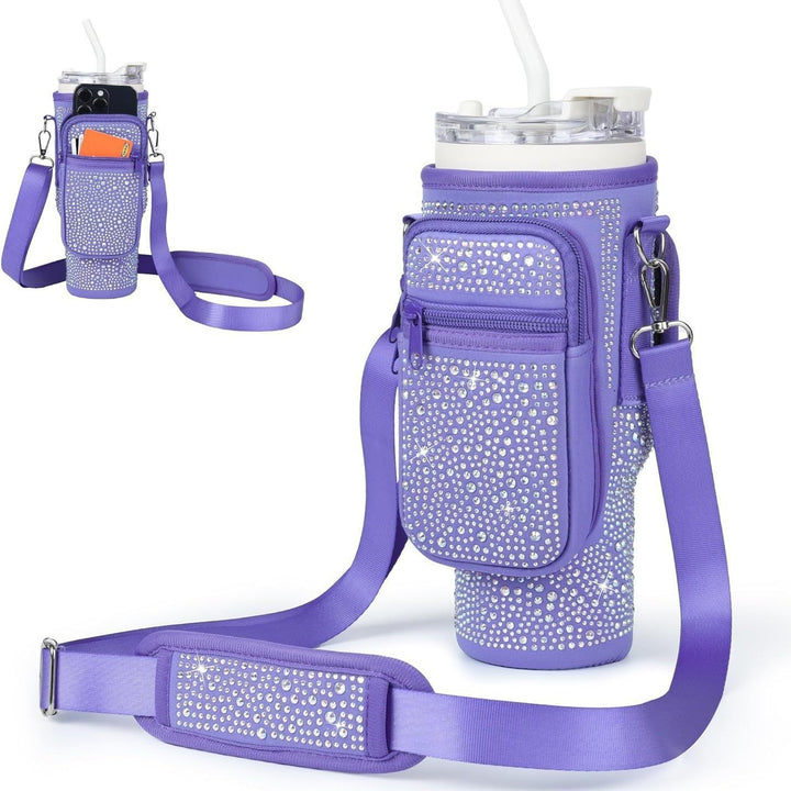 Women's insulated bottle with versatile carrying bag Bowlift