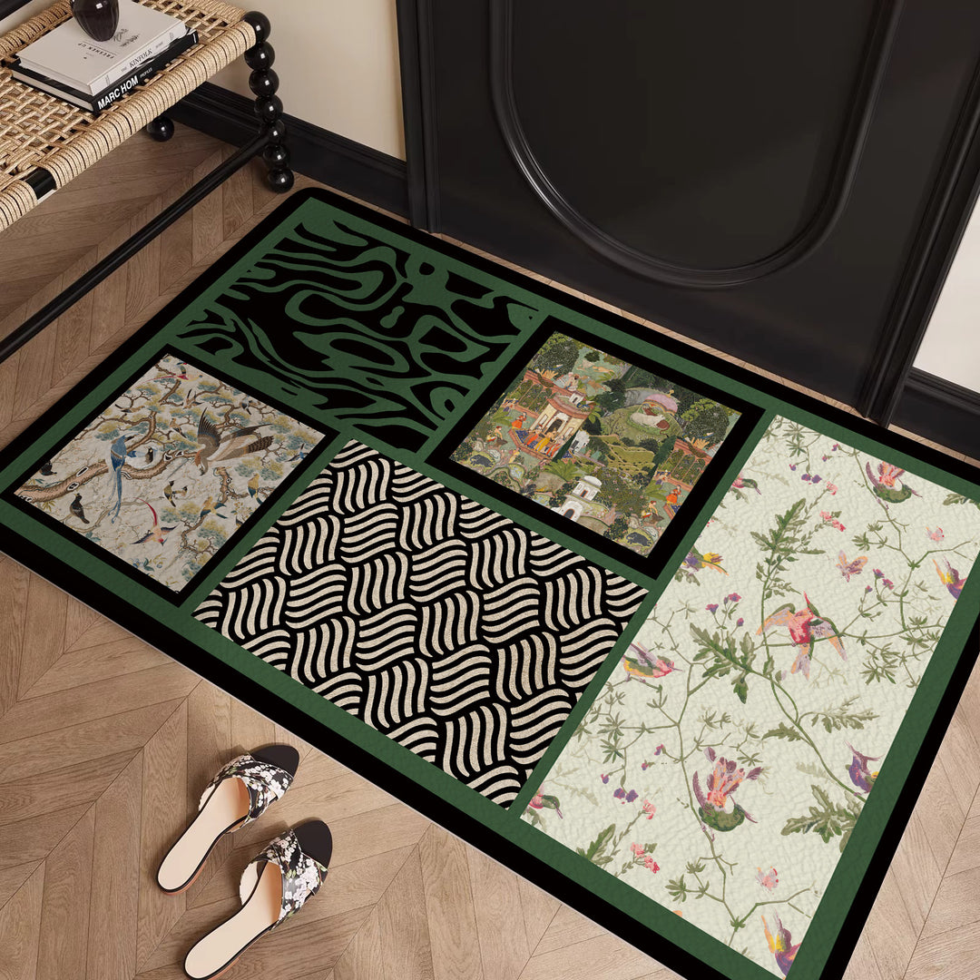 Playful Fruit-Themed Bath Mat Bowlift
