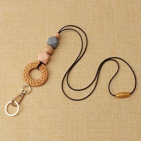 Decorative Bead Keychain Holder Bowlift