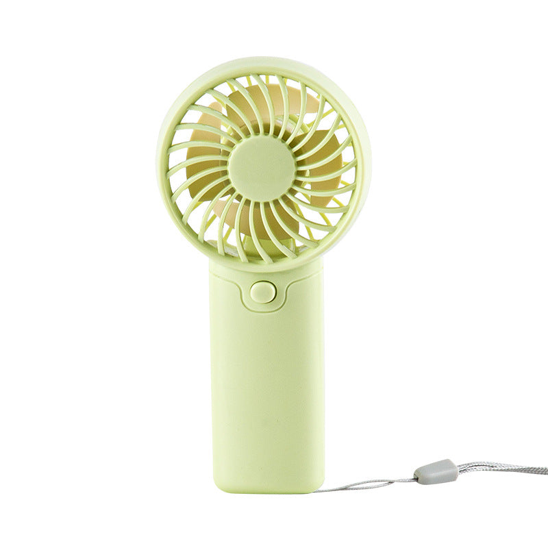 Women's portable mini fan with ergonomic handle and USB charging function Bowlift