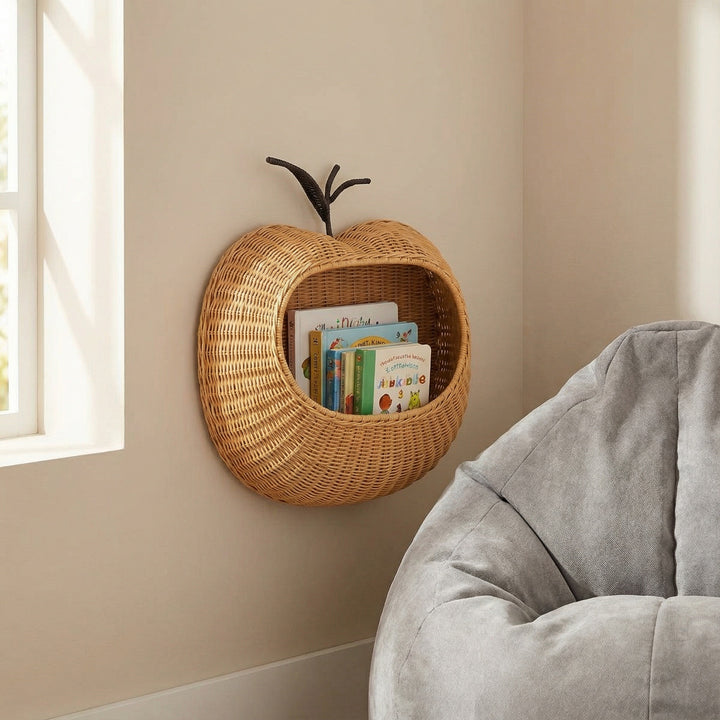 Wall basket in apple shape Bowlift