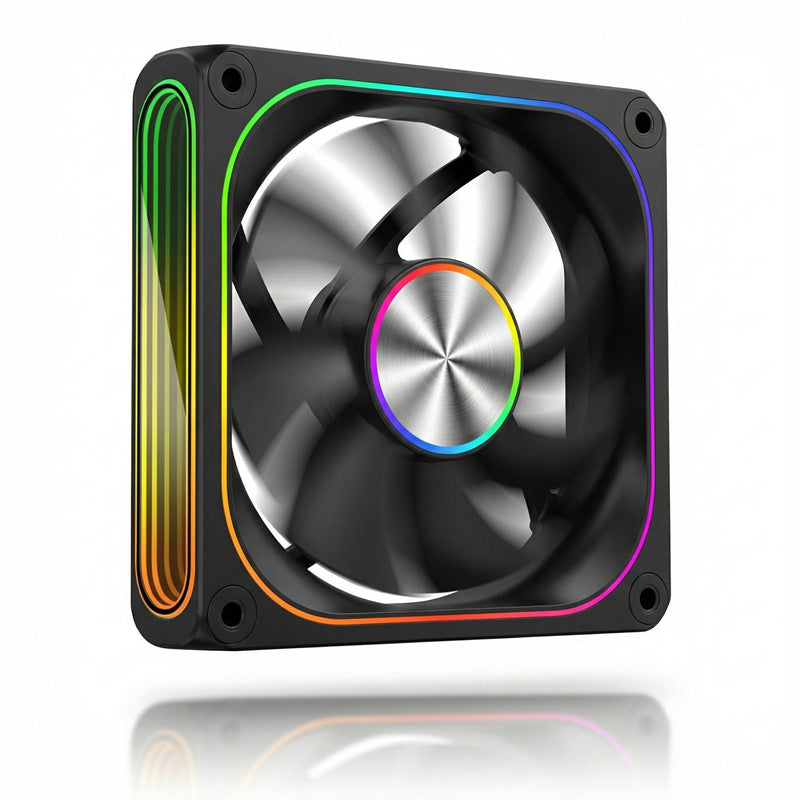 High-performance RGB fan with silent cooling technology Bowlift