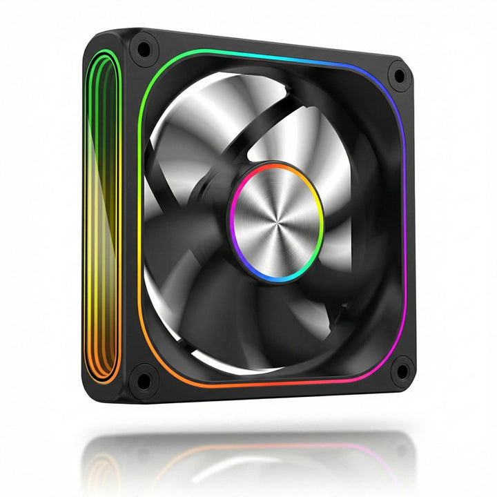 High-performance RGB fan with silent cooling technology Bowlift
