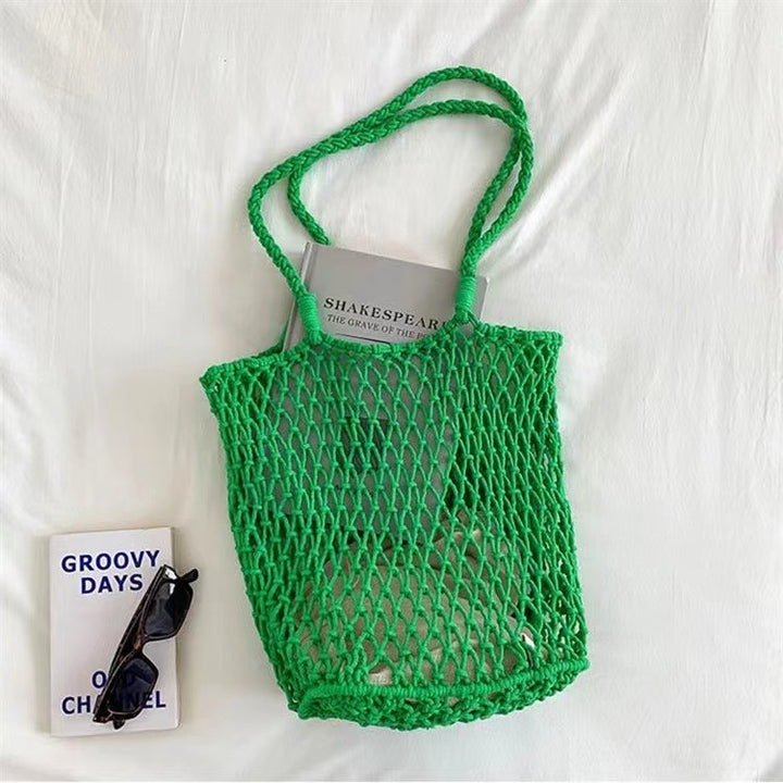 Hand-knotted shopping bag Bowlift