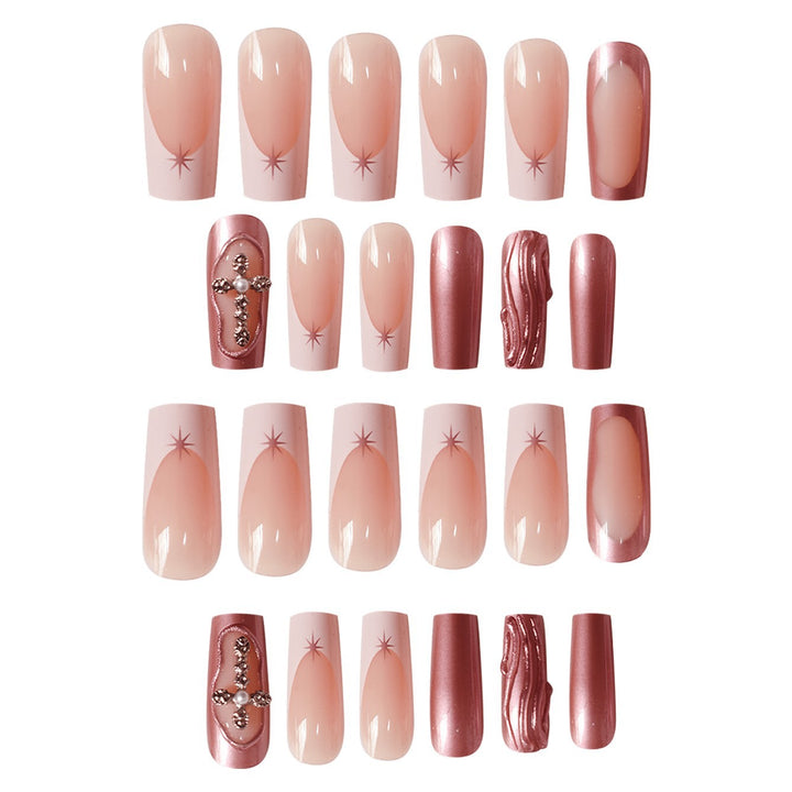 Artistic Long Nail Set Bowlift