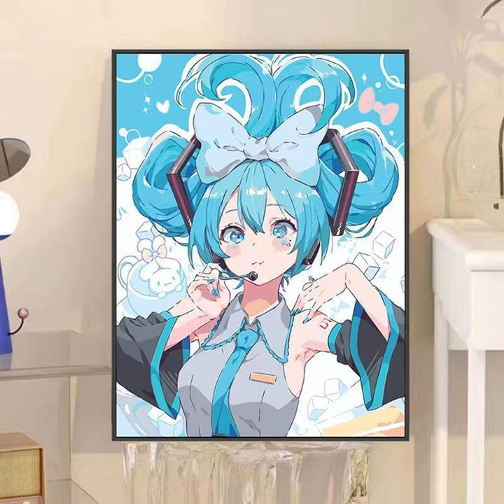 Anime-Inspired Decorative Wall Art Bowlift