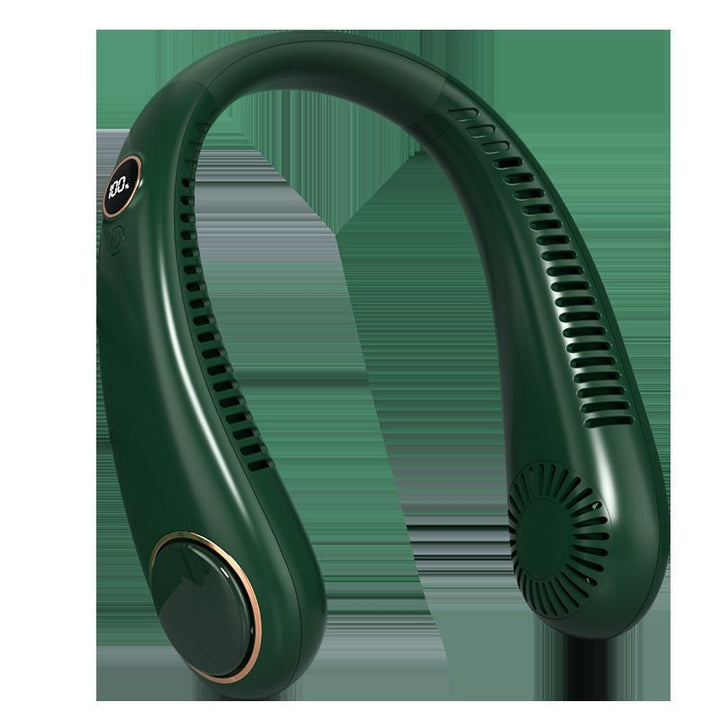 Men Portable Air Conditioning Neckband Bowlift
