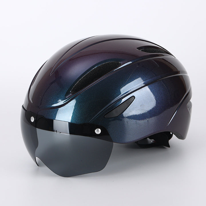Performance Bicycle Helmet with Magnetic Visor Bowlift