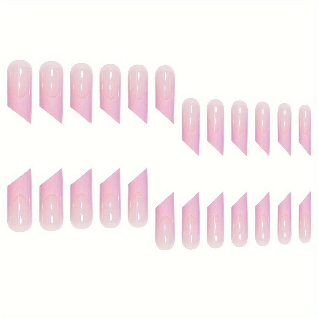 Sculpted Stiletto Press-On Nail Set Bowlift